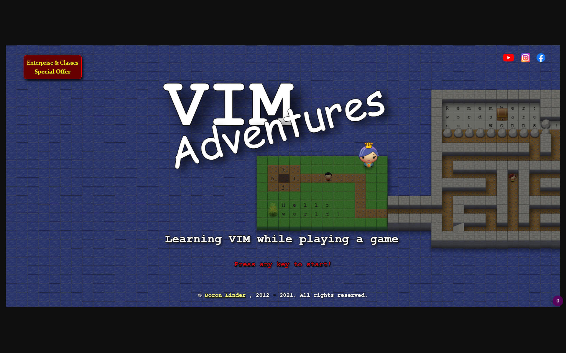 vim adventures